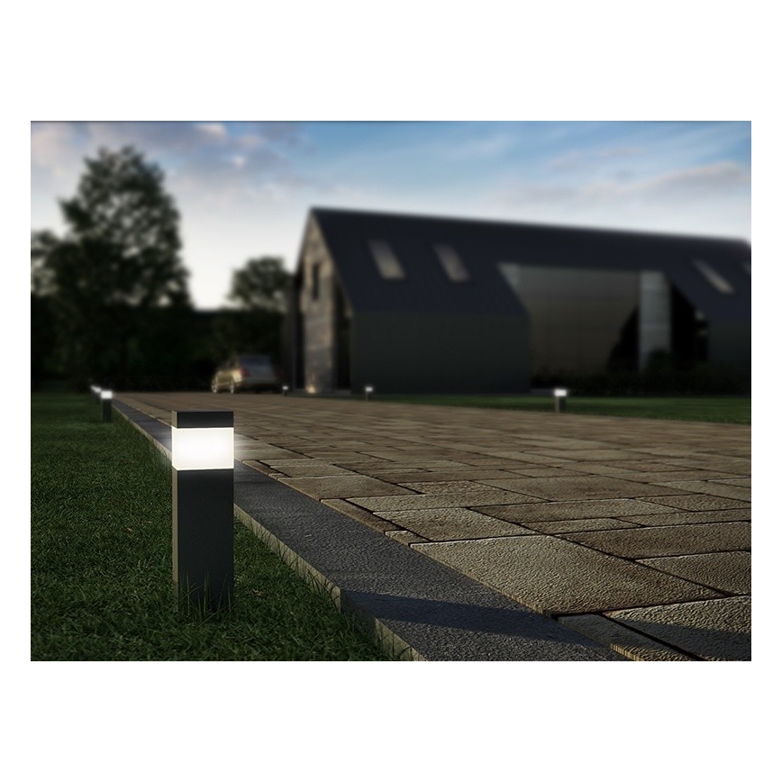 Utomhuslampa med sensor GARD 1xE14/60W/230V IP44