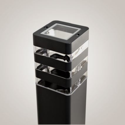 Utomhuslampa SANTA 1xE27/60W/230V IP54 79,5 cm antracit