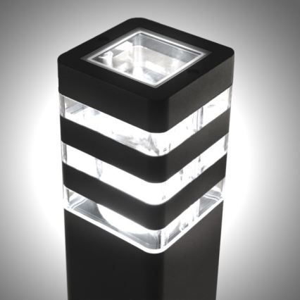 Utomhuslampa SANTA 1xE27/60W/230V IP54 79,5 cm antracit