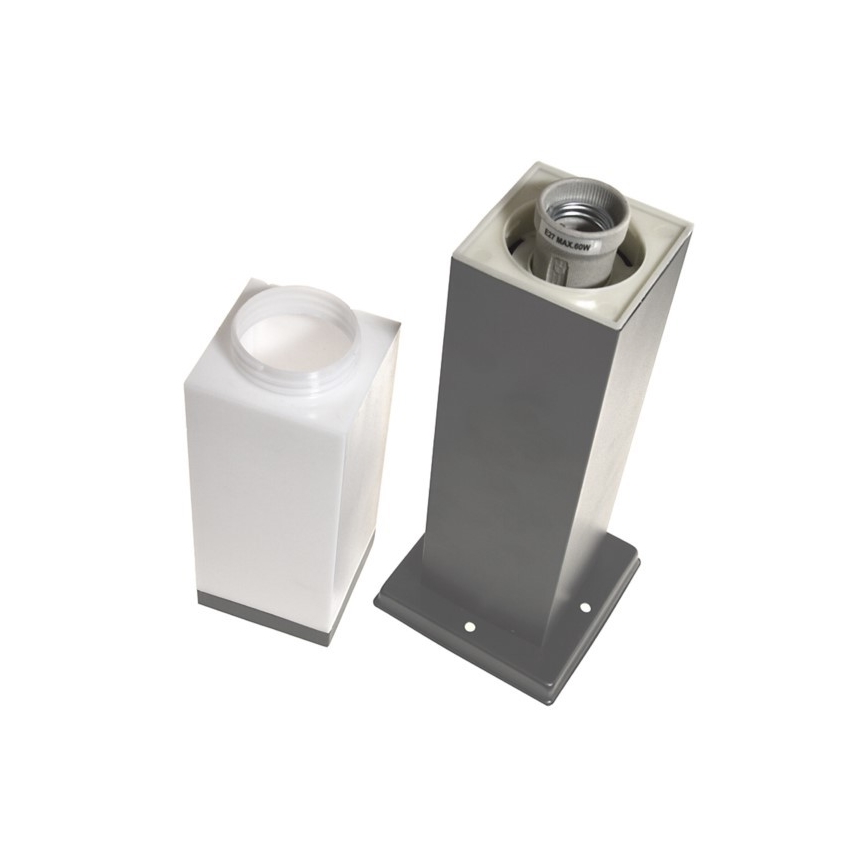 Utomhuslampa SOPPA 1xE27/60W/230V IP44 45 cm antracit
