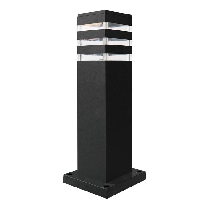 Utomhuslampa TEKSAS 1xE27/12W/230V IP44 44 cm antracit