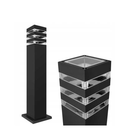 Utomhuslampa TEKSAS 1xE27/12W/230V IP44 44 cm antracit