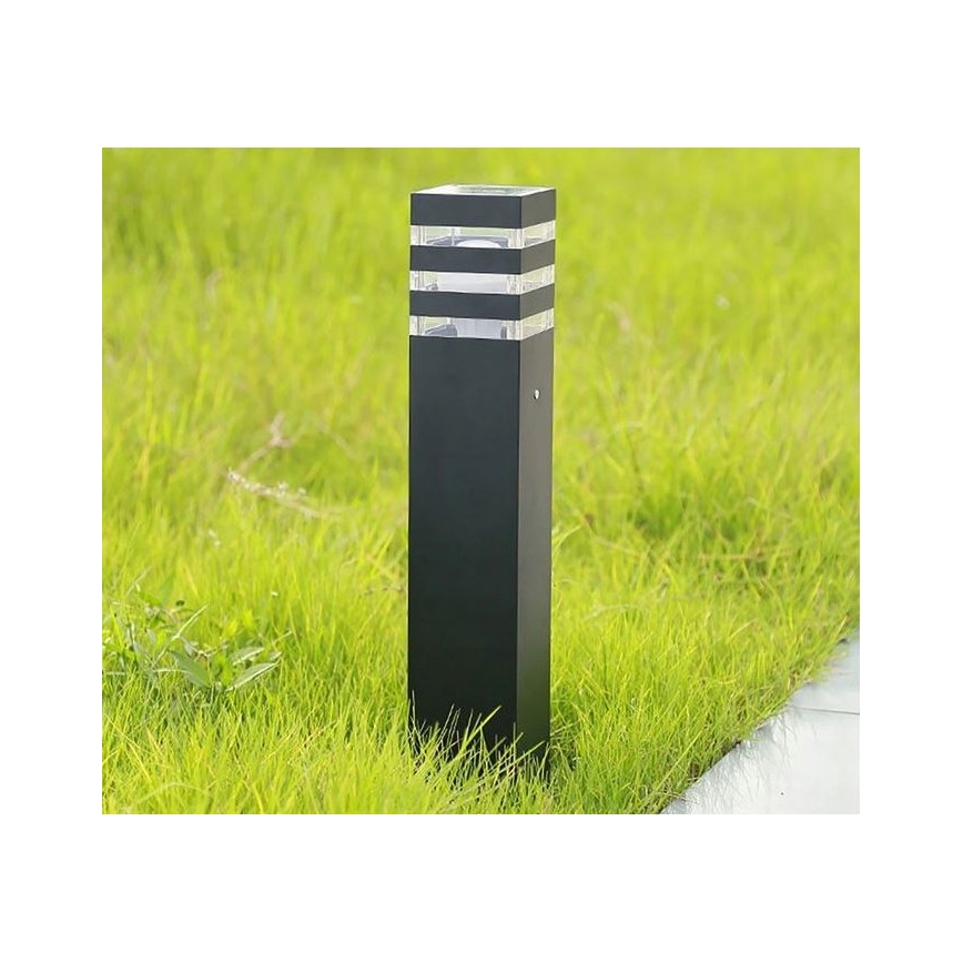 Utomhuslampa TEKSAS 1xE27/12W/230V IP44 74 cm antracit