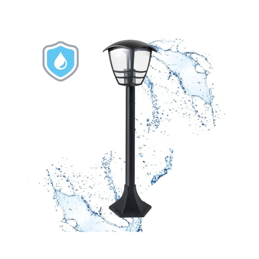 Utomhuslampa TEVIO 1xE27/60W/230V IP54 97 cm svart