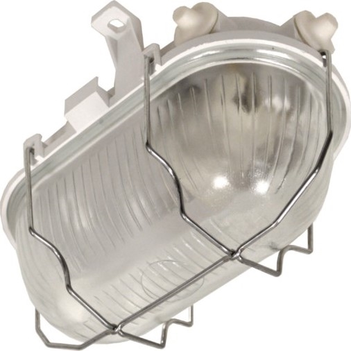 Utomhustaklampa RADUS 1xE27/60W/230V IP54 vit