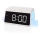 Väckarklocka med LCD display och trådlös laddare 15W/230V 1x CR2032 vit