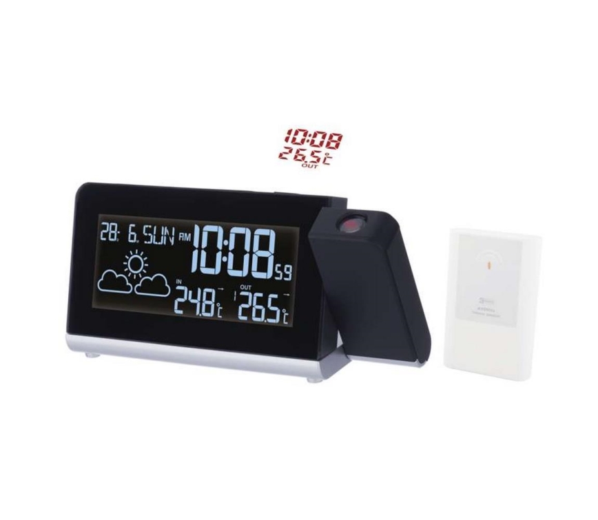 Väderstation med LCD-skärm 2× 1,5 V AA