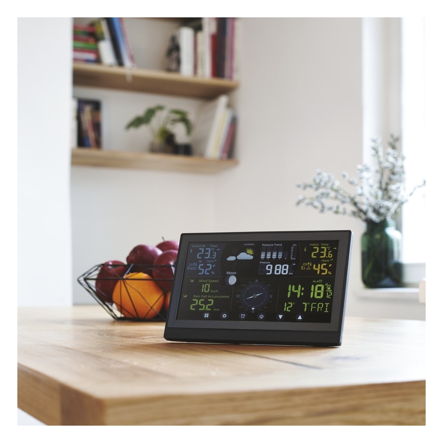 Väderstation Trådlös 3× 1,5 V AAA