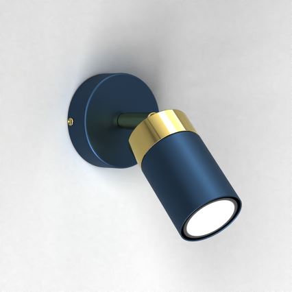 Vägg spotlight  JOKER 1xGU10/25W/230V blå