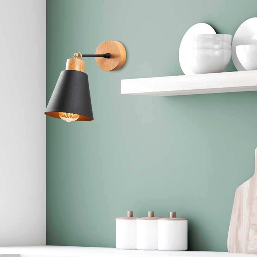 Vägg spotlight  MANAVGAT 1xE27/100W/230V
