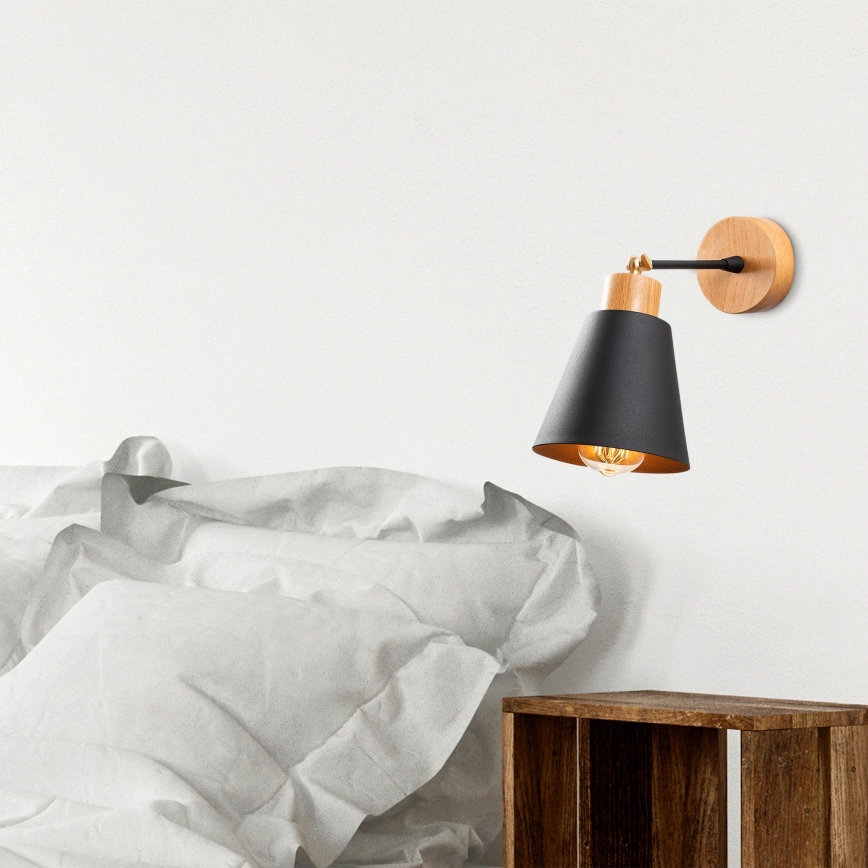 Vägg spotlight  MANAVGAT 1xE27/100W/230V