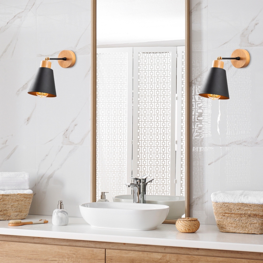 Vägg spotlight  MANAVGAT 1xE27/100W/230V