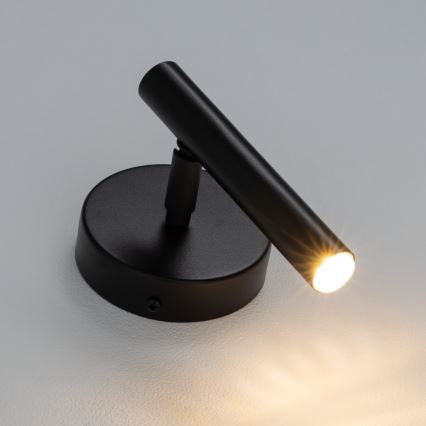 Vägg spotlight  SOPEL 1xG9/2,5W/230V svart 