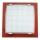 Vägg taklampa GEOMETRICA 1xE27/60W/230V gummiträd 25x25 cm