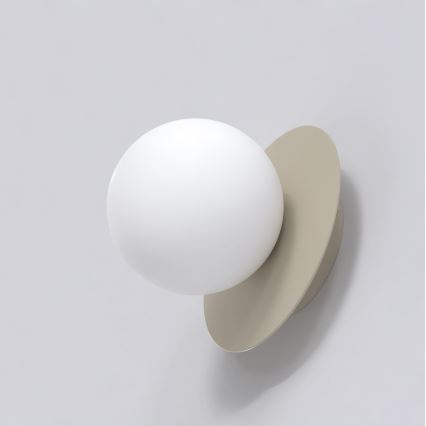 Väggarmatur AMERICANA 1xG9/8W/230V beige