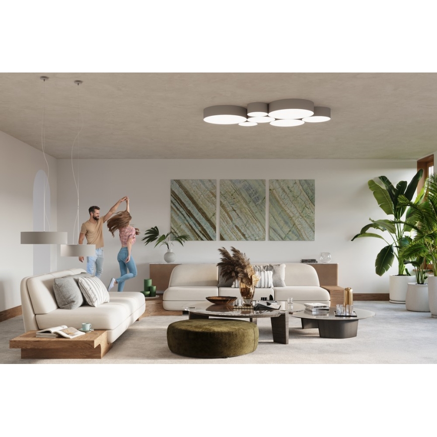 Väggbelysning ARENA 1xE27/60W/230V grå