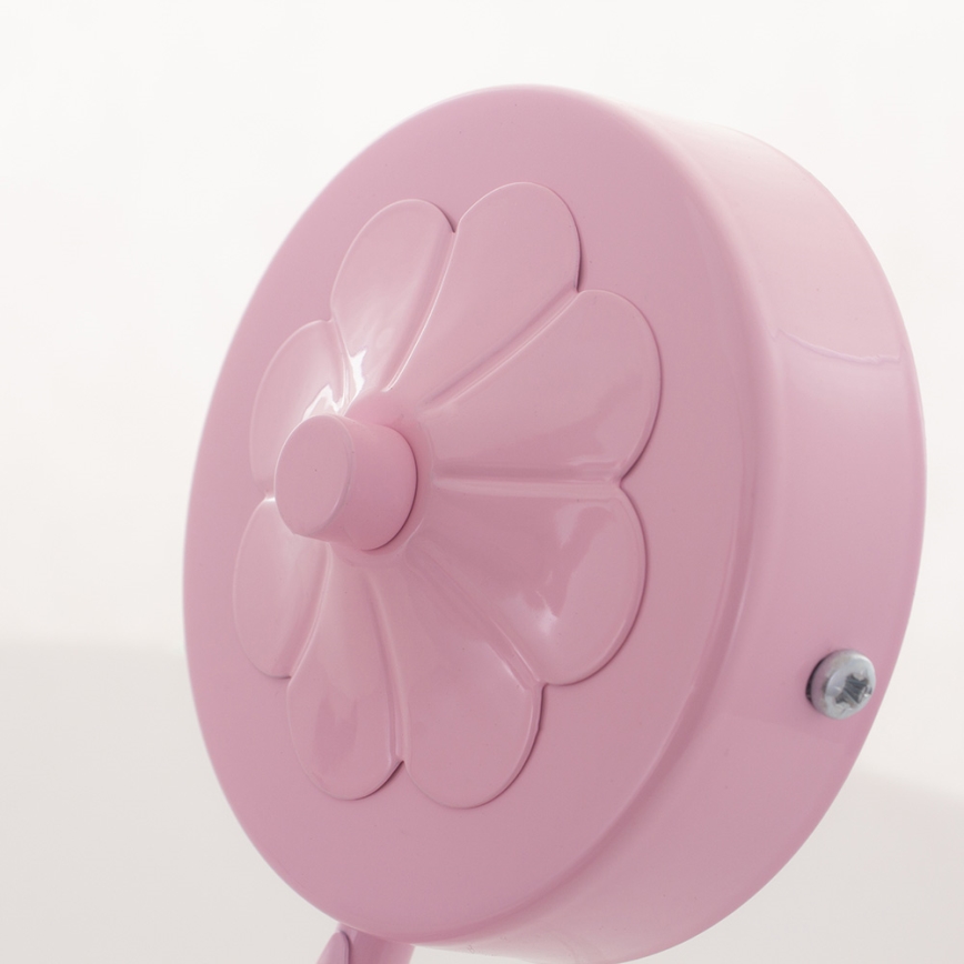 Väggbelysning Barnrum BUTTERFLY 1xE14/60W rosa