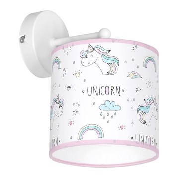 Väggbelysning Barnrum UNICORN 1xE27/60W/230V