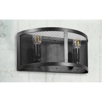 Väggbelysning BRESSO 2xE14/12W/230V