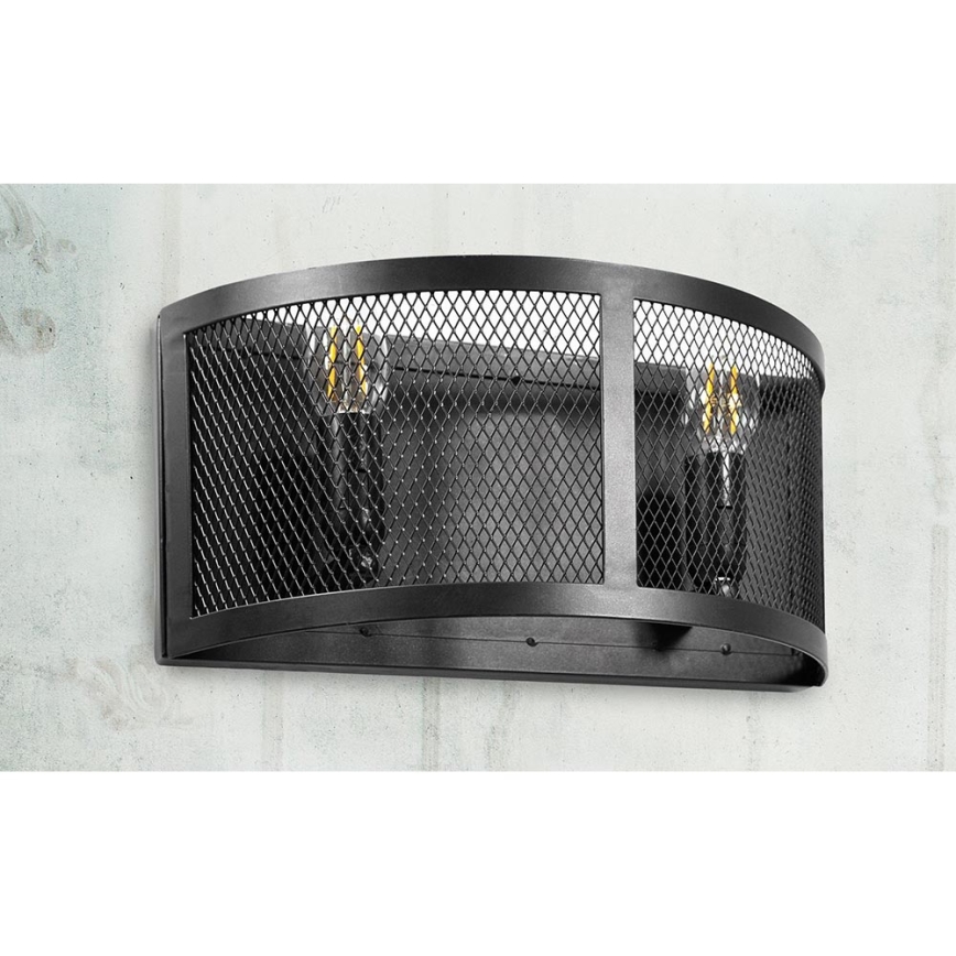 Väggbelysning BRESSO 2xE14/12W/230V