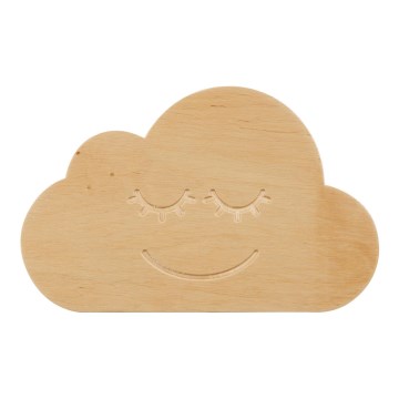 Väggbelysning för barn CLOUD 1xE14/10W/230V moln