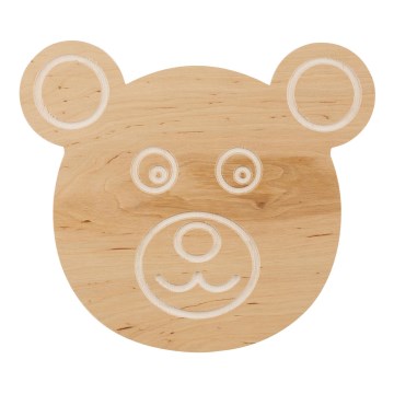 Väggbelysning för barn TED 1xE14/10W/230V björn