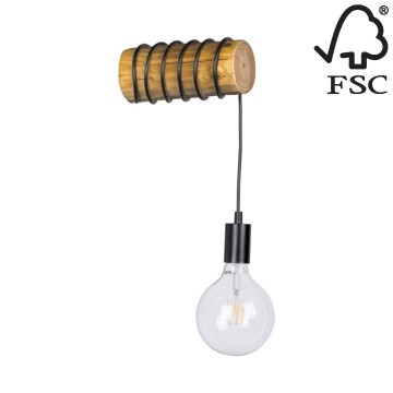 Väggbelysning TRABO 1xE27/25W/230V - FSC-certifierad