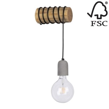 Väggbelysning TRABO 1xE27/25W/230V - FSC-certifierad