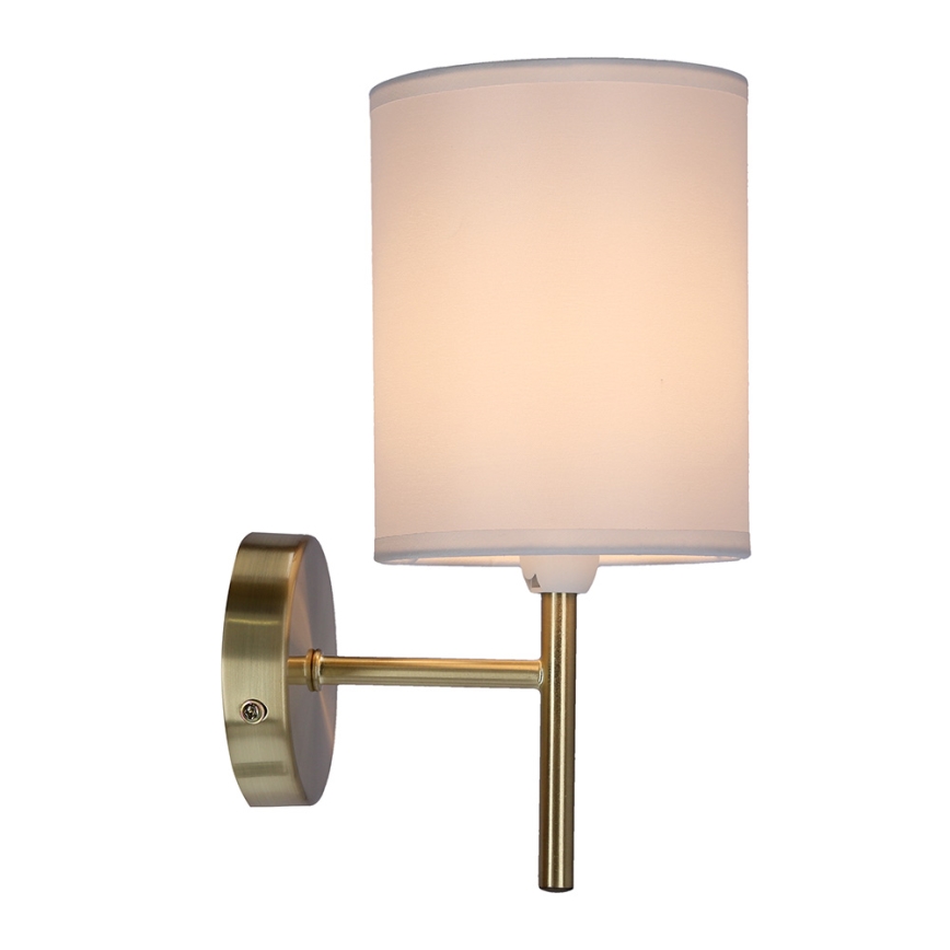Väggbelysning YAN 1xE14/40W/230V guld