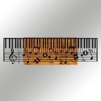 Väggdekoration 100x30 cm piano