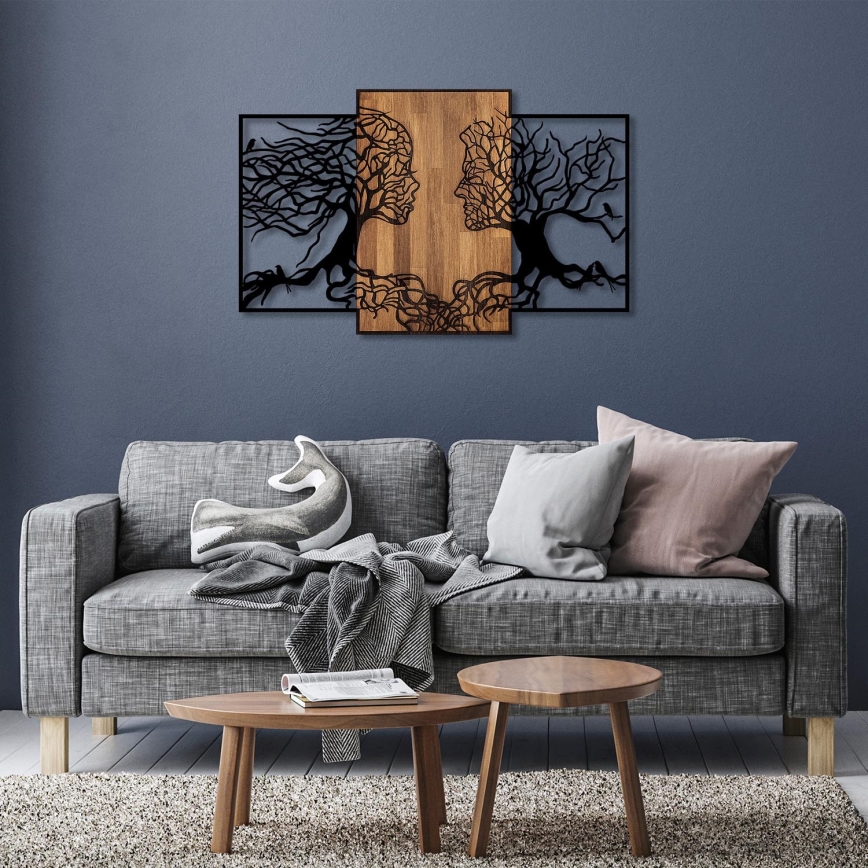 Väggdekoration 125x79 cm livets träd