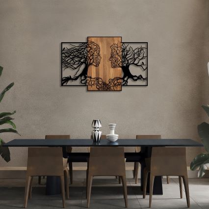 Väggdekoration 125x79 cm livets träd
