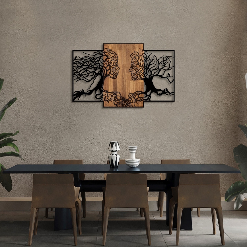 Väggdekoration 125x79 cm livets träd