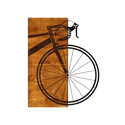 Väggdekoration 45x58 cm bike trä/metall