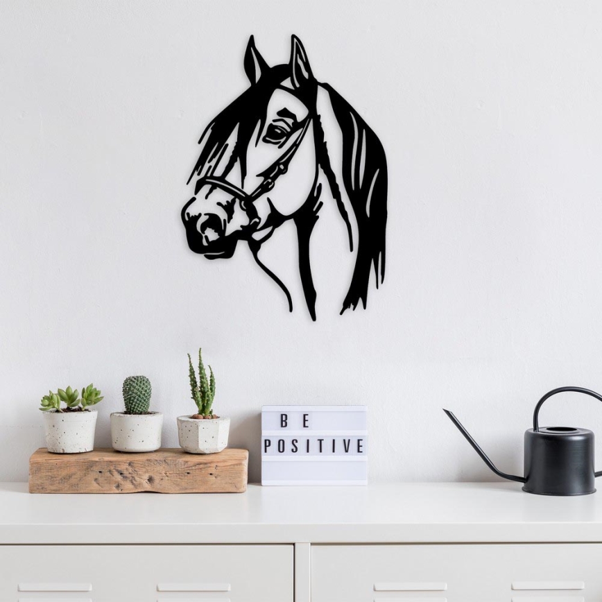 Väggdekoration 55x40 cm horse