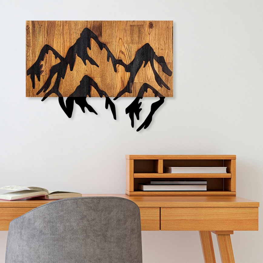 Väggdekoration 58x44 cm berg