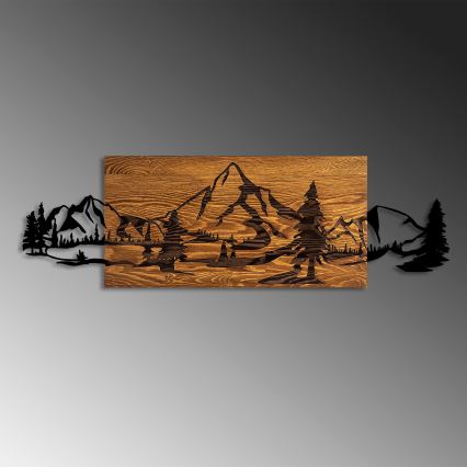 Väggdekoration 93x29 cm berg