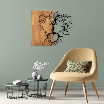 Väggdekoration 96x79 cm kärlek
