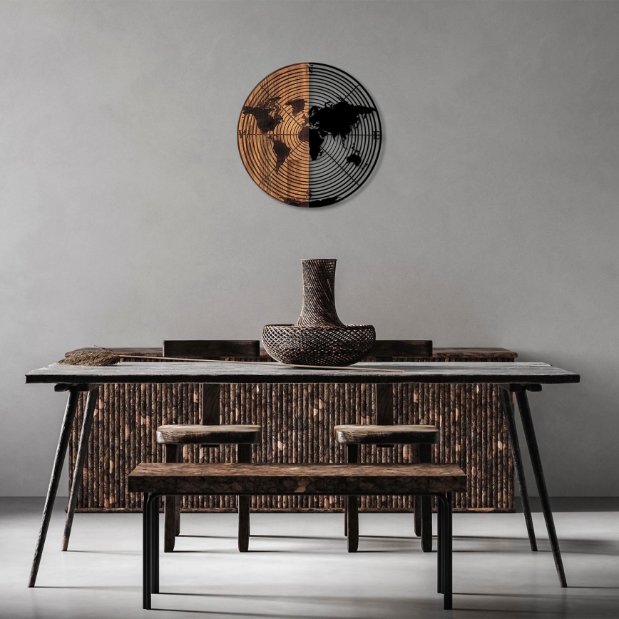Väggdekoration diameter 56 cm karta