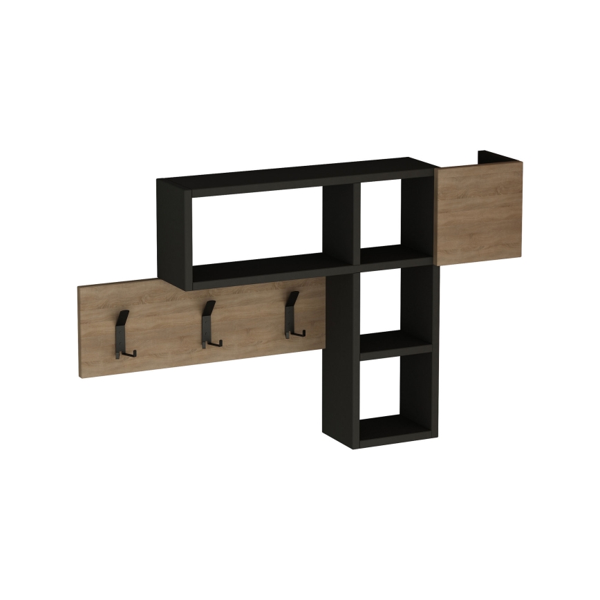 Vägghängare med hylla GAME 61x99,5 cm beige/antracit
