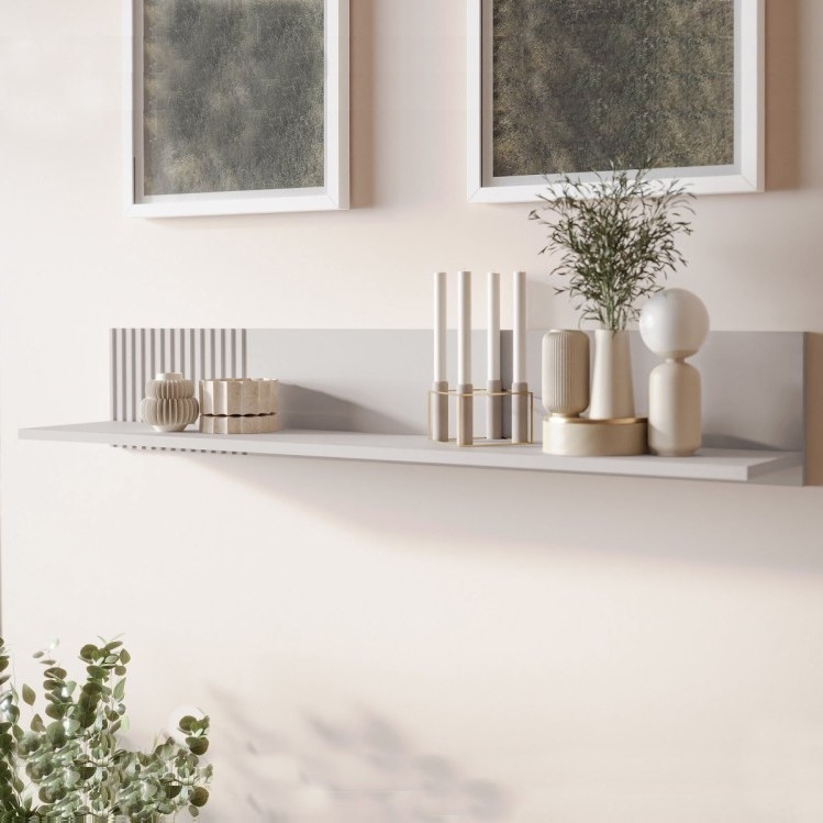 Vägghylla ARUBA 20x120 cm beige