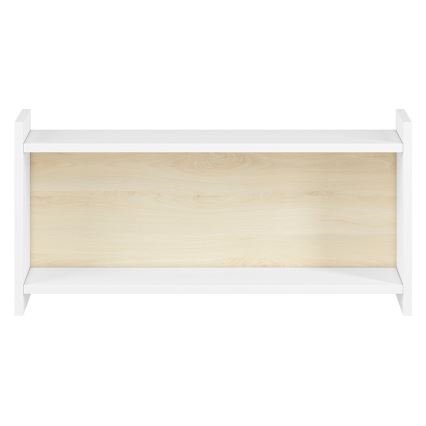 Vägghylla för barn BUBO 35x72 cm vit/beige