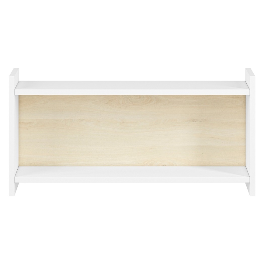 Vägghylla för barn BUBO 35x72 cm vit/beige