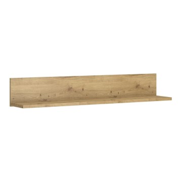 Vägghylla LEORI 20x86,5 cm brun