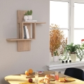 Vägghylla MILL 70x64 cm beige