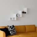 Vägghylla MIST 60x90 cm vit