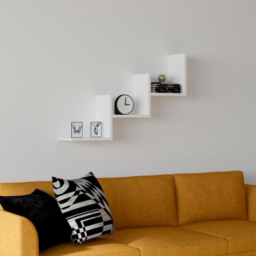 Vägghylla MIST 60x90 cm vit