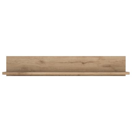 Vägghylla RANI 90x15 cm brun