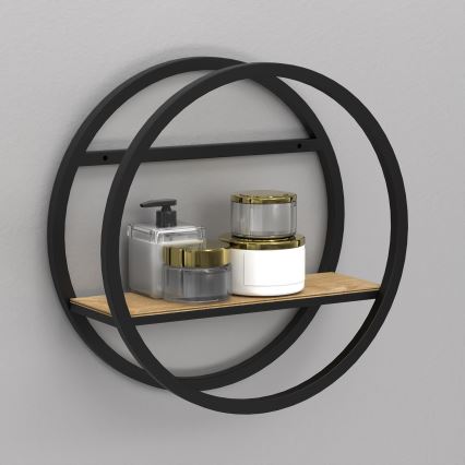 Vägghylla SHELF diameter 39,5 cm ek