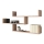 Vägghylla TRIO 55x119 cm beige